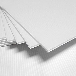 Coroplast 48 in. x 96 in. x 0.157 in. (4mm) Clear Corrugated Twinwall Plastic  Sheet (10-Pack) COR4896-CLR - The Home Depot